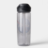 Iconische NASA-maan getint 20 oz Waterfles (Achterkant)
