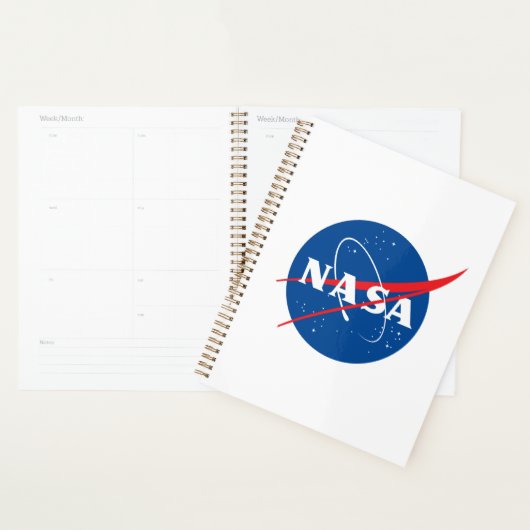 Iconische NASA wekelijkse / maandelijkse planner (Display)