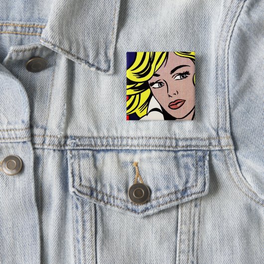 Iconische Pop Art Button (In situ)