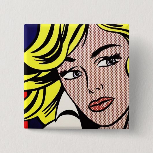 Iconische Pop Art Button (Voorkant)