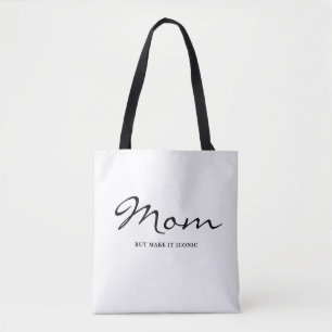Iconische Pret Grappige Coole Moeder Minimalistisc Draagtas