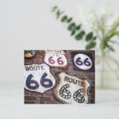  Iconische route 66 Briefkaart (Staand voorkant)