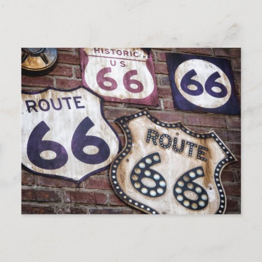  Iconische route 66 Briefkaart (Voorkant)