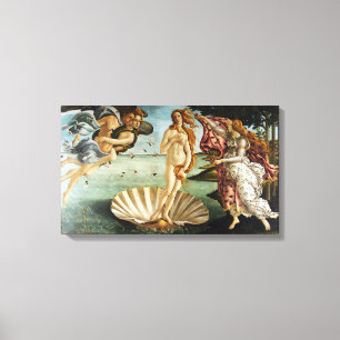Iconische Sandro Botticelli De geboorte van Venus Canvas Afdruk