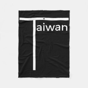 Iconische Taiwan Badminton Team Geïnspireerd Funny Fleece Deken