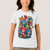 Iconische tekens Tri-Blend shirt (Voorkant)