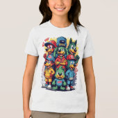 Iconische tekens Tri-Blend shirt (Voorkant)