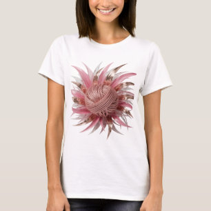 Iconische zilveren STOF VAN HET UNIVERSUM Slogan o T-shirt