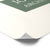 Iconografie - Architectuurscènes Poster (Hoek)