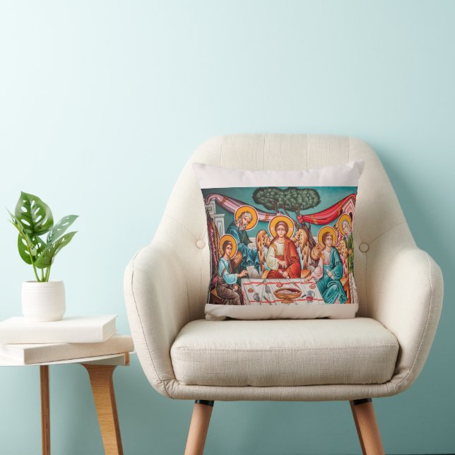 Iconografie l Christelijk l Laatste Avondmaal l  Kussen (Stoel)