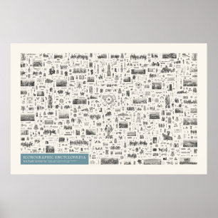 Iconografie - militaire wetenschapsfiguren poster