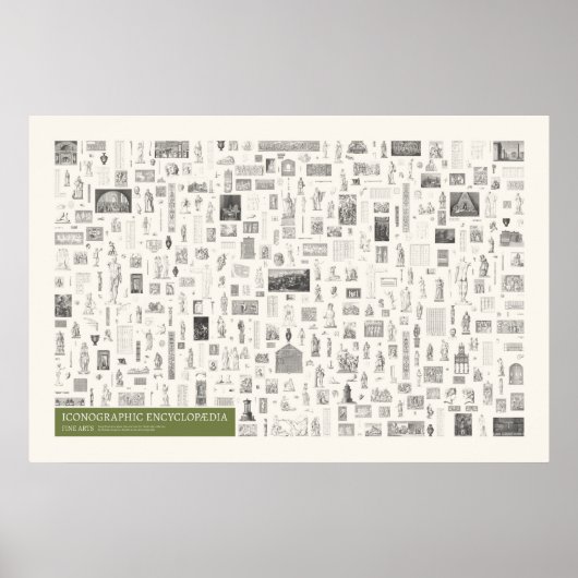 Iconografie - Schone Kunsten Poster (Voorkant)