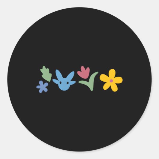 Icons Ronde Sticker (Voorkant)