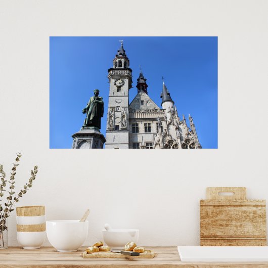 Icons van Aalst Souvenir Poster (Keuken)