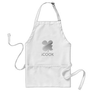 iCook Apron   Mac logo parody Standaard Schort