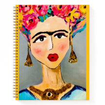 Icoon Frida Kahlo Notitieboek
