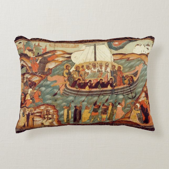 Icoon L Orthodox L Christelijk L Accent Kussen (Voorkant)