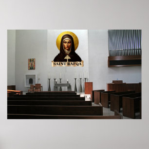 Icoon van de Sint-Rafqakapel  Poster