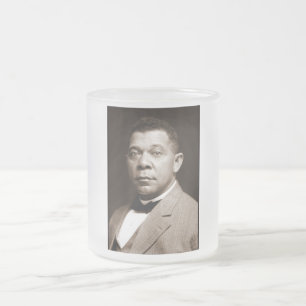 Icoon van de zwarte geschiedenis: Booker T Washing Matglas Koffiemok