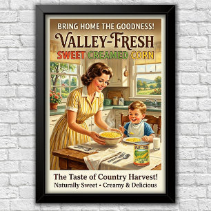 Icoonreclame uit de jaren 60 poster