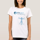 ICS 2017 Florence T-shirt femme, blanc (Devant)