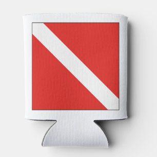 ICS Diver Flag Blikjeskoeler