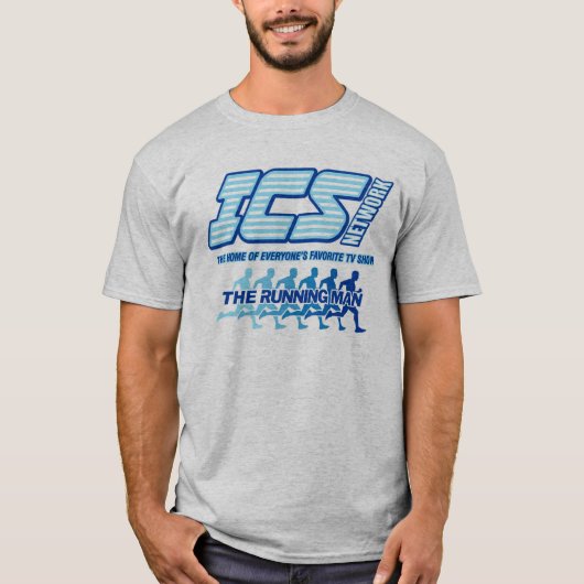 ICS Network/Running Man Logo T-shirt (Voorkant)