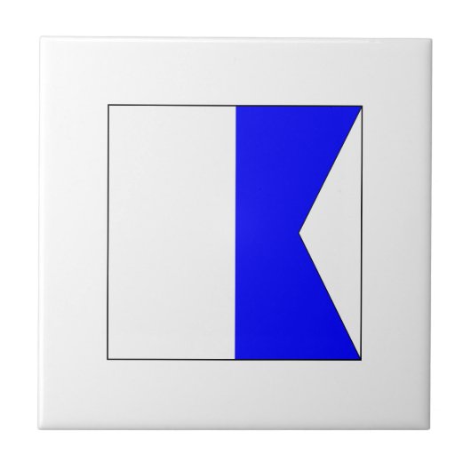 ICS-vlag A Tegeltje (Voorkant)