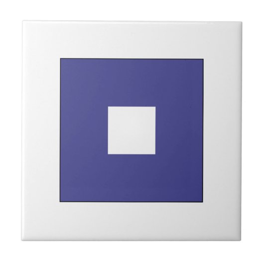 ICS-vlag P Tegeltje (Voorkant)