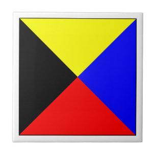 ICS-vlag Z Tegeltje