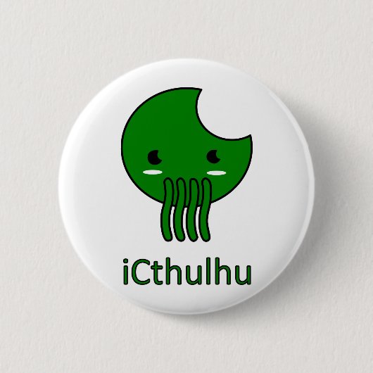 iCthulhu Ronde Button 5,7 Cm (Voorkant)