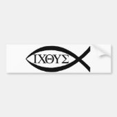 ICTHUS BUMPERSTICKER (Voorkant)