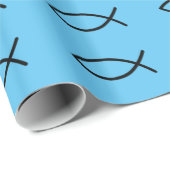 Icthus Fish Wrapping Paper Cadeaupapier (Rol Hoek)