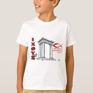 Icthys met Bijbelcitaat T-shirt