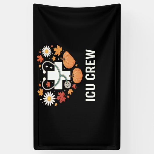 ICU crew Klassiek T-shirt Spandoek (Verticaal)