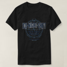 ICU Nachtploeg Verpleegster Shirt | Kalm Onder Dru
