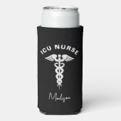 ICU Nurse Medical Caduceus Script Aangepast (Seltzer Achterkant)
