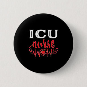 ICU Nurse Ronde Button 5,7 Cm
