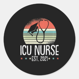 Icu Nurse Ronde Sticker