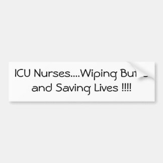 ICU Verpleegsters Gelofte Bumpersticker