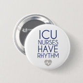 ICU-verpleegsters Ronde Button 5,7 Cm (Voorkant /achterkant)