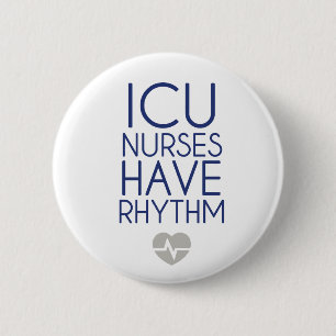 ICU-verpleegsters Ronde Button 5,7 Cm