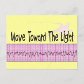 ICU Zurse Gift—Hilarious V-Fib EKG Strip Design Briefkaart (Voorkant)