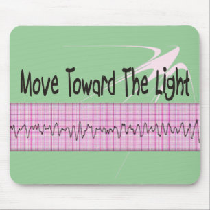 ICU Zurse Gift—Hilarious V-Fib EKG Strip Design Muismat
