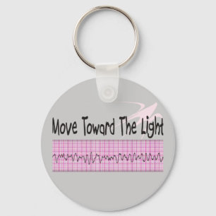 ICU Zurse Gift—Hilarious V-Fib EKG Strip Design Sleutelhanger