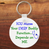 ICU Zurse Gifts Sleutelhanger (Voorkant)