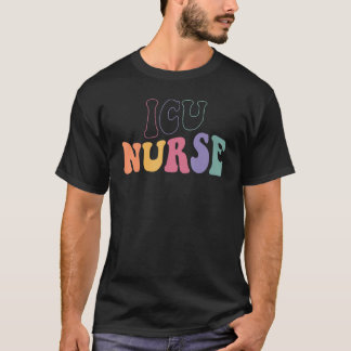 ICU Zurse Groovy Intensive Care Verpleegschool T-shirt
