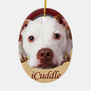 iCuddle Pitbull Keramisch Ornament
