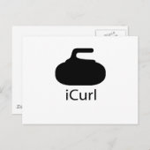 iCurl Briefkaart (Voorkant / Achterkant)