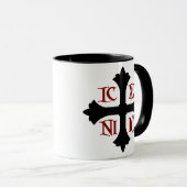 ICXC NIKA CROSS Mug (Devant droit)